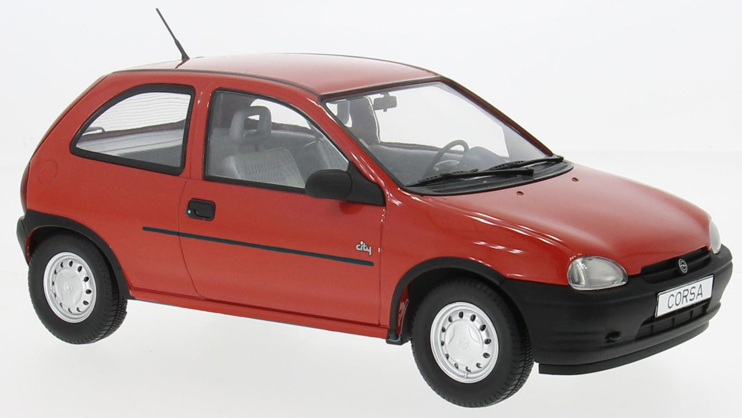 Available to Order – Opel Corsa B 'City' Red 1:18 (MCG 18513)