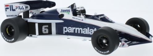 Available to Order – Brabham BT52 #5 Parmalat South African GP 1983 R.Patrese 1:18 (MCG 18619)