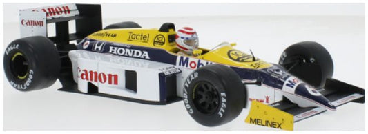 Williams FW11 #6 Canon Williams Honda F1 GP Brazil 1986 N.Piquet 1:18 MCG Model