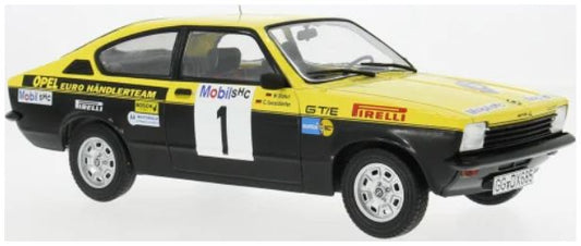 Opel Kadett C Coupe GT/E Westfalen-Lippe Rallye 1977 #1 Rohrl/Geistdorfer 1:18 MCG Model
