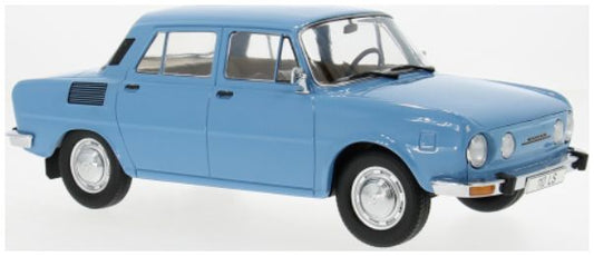 Skoda 100 Light Blue 1969 1:18 MCG Model