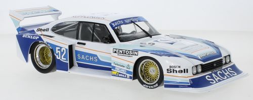 Available to Order – Ford Capri Turbo Gr.5 #52 Sachs DRM Zolder 1980 H.Ertl 1:18 (MCG 18801)