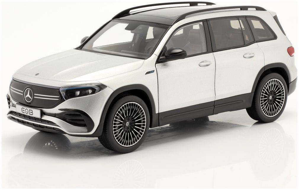 Mercedes EQB 2021 Iridium Silver 1:18 - NZG 1:18 – diecast model