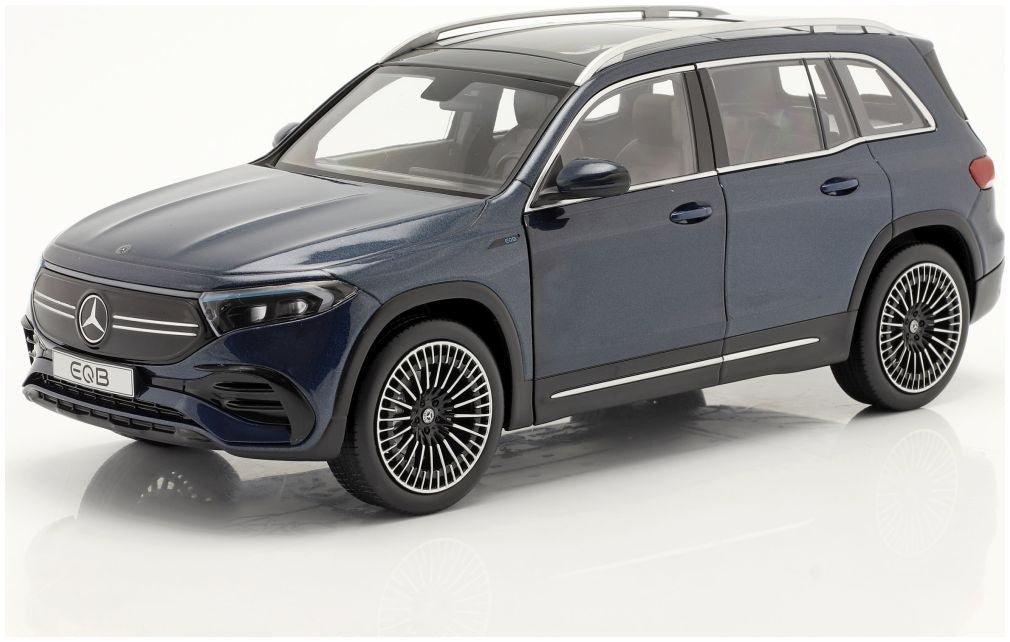 Mercedes EQB Denim Blue 1:18 - NZG 1:18 – diecast model