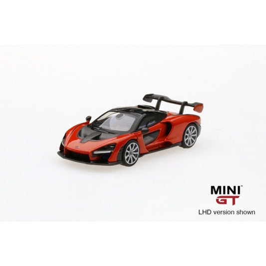 1:64 MINI GT MGT00018-L MCLAREN SENNA MIRA ORANGE LHD