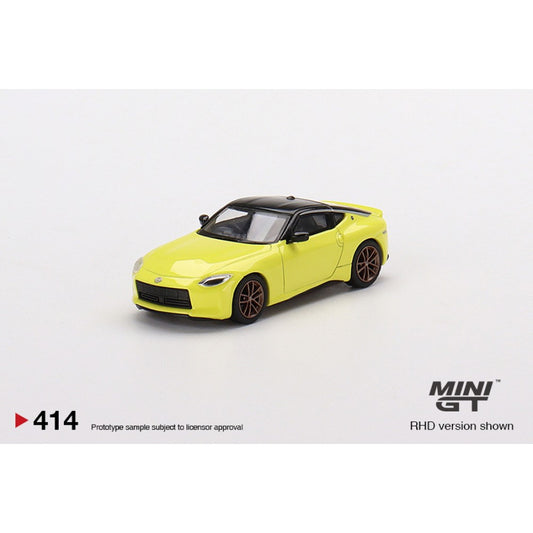 1/64 MINI GT MGT00414-R NISSAN FAIRLADY Z PROTO SPEC 2023 IKAZUCHI YELLOW (RHD)