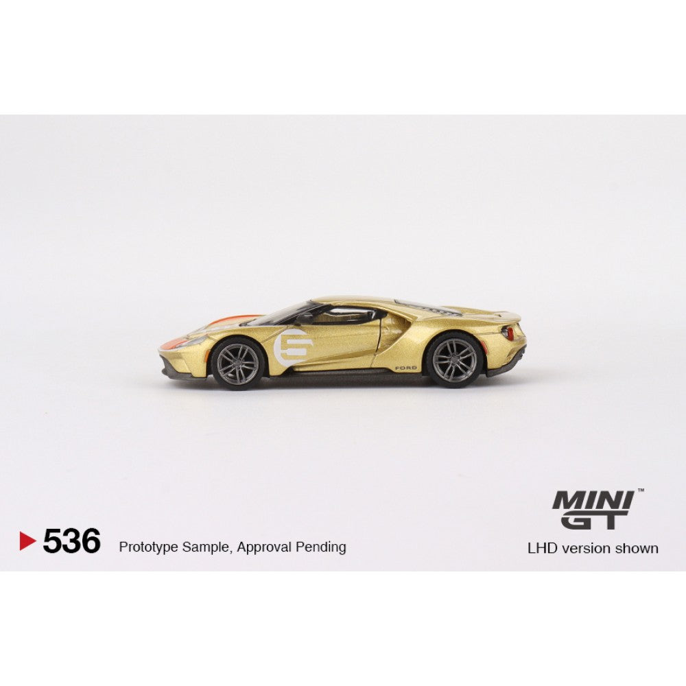 Ford GT Holman Moody Heritage Edition (LHD) 1:64 Mini GT Model Car (MGT00536-L)