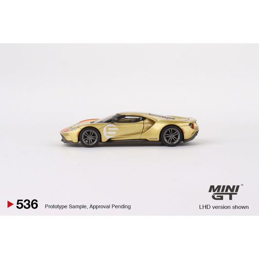 Ford GT Holman Moody Heritage Edition (LHD) 1:64 Mini GT Model Car (MGT00536-L)