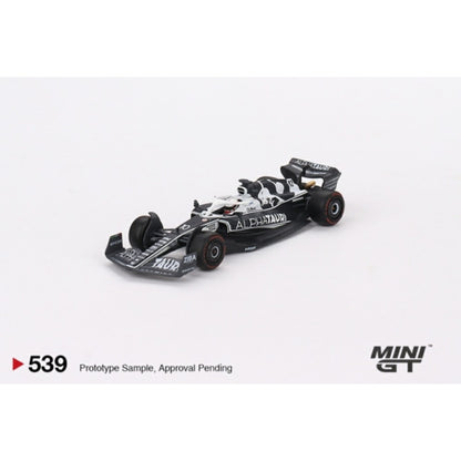 AlphaTauri AT03 No.10 Pierre Gasly 2022 Abu Dhabi Grand Prix 1:64 Mini GT Model Car (MGT00539-L)