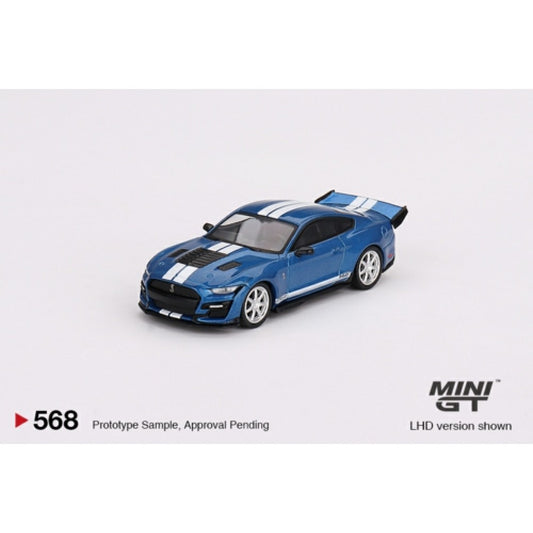 1/64 MINI GT MGT00568-L SHELBY GT500 DRAGON SNAKE CONCEPT FORD PERFORMANCE BLUE (LHD)
