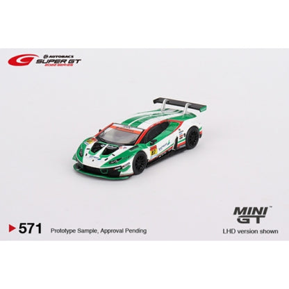 Lamborghini Huracán GT3 EVO No.87 Jloc 2022 Super GT Series Japan Exclusive 1:64 Mini GT Model Car (MGT00571-L)