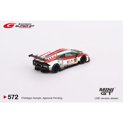 Lamborghini Huracán GT3 EVO No.88 Jloc 2022 Super GT Series Japan Exclusive 1:64 Mini GT Model Car (MGT00572-L)