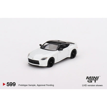 Nissan Z Performance 2023 Everest White (LHD) 1:64 Mini GT Model Car (MGT00599-L)