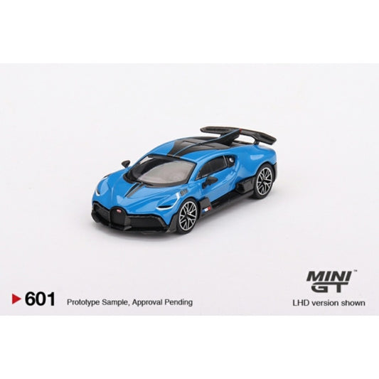 1/64 MINI GT MGT00601-L BUGATTI DIVO BLU BUGATTI (LHD)