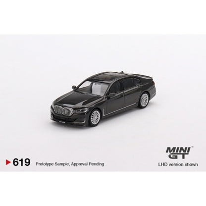 BMW Alpina B7 xDrive Dravit Grey Metallic (RHD) 1:64 Mini GT Model Car (MGT00619-R)