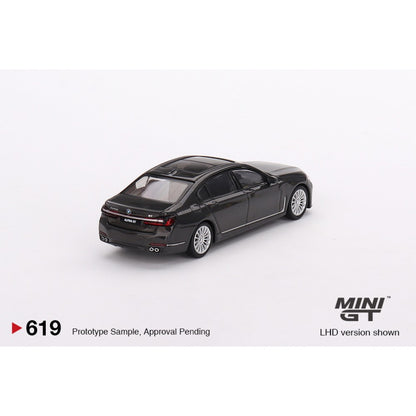 BMW Alpina B7 xDrive Dravit Grey Metallic (LHD) 1:64 Mini GT (MGT00619-L)
