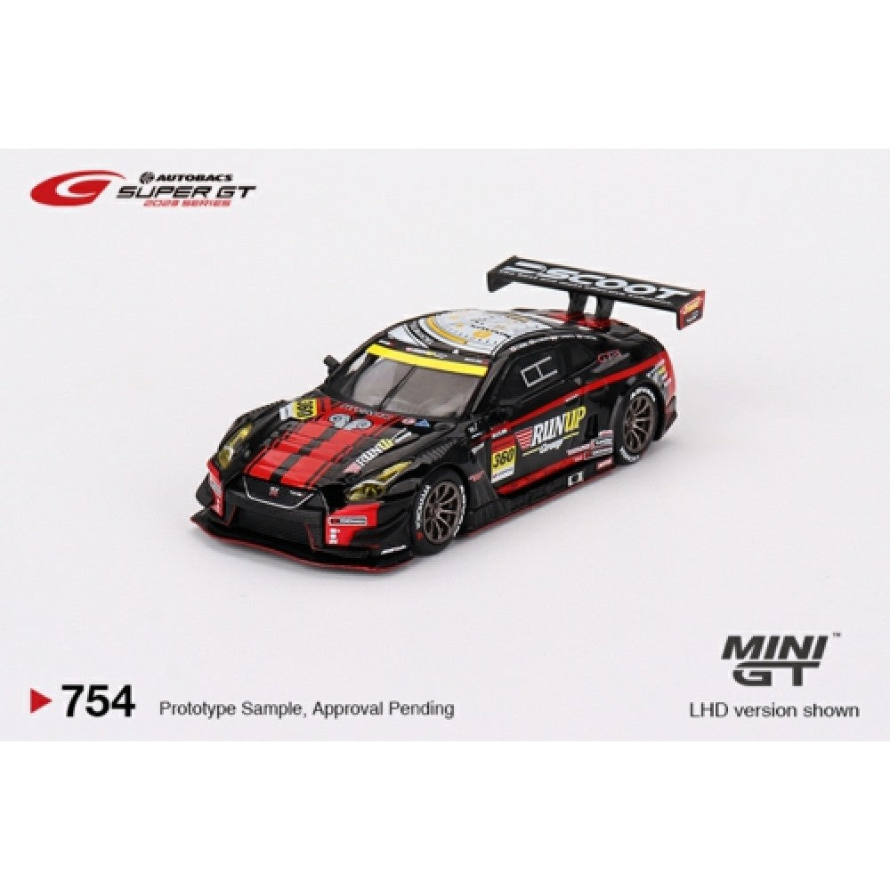1/64 MINI GT MGT00754-L NISSAN GT-R NISMO GT3 NO.360 RUNUP RIVAUX GT-R TOMEI SPORTS 2023 SUPER GT SERIES (JAPANESE EXCLUSIVE)