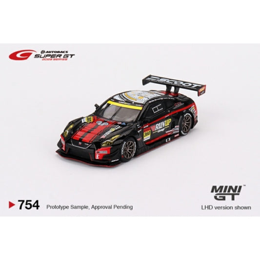 1/64 MINI GT MGT00754-L NISSAN GT-R NISMO GT3 NO.360 RUNUP RIVAUX GT-R TOMEI SPORTS 2023 SUPER GT SERIES (JAPANESE EXCLUSIVE)