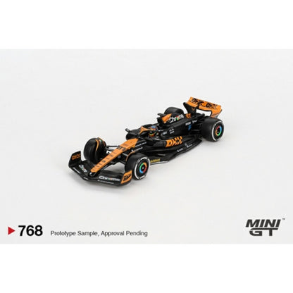 McLaren MCL60 No.81 Oscar Piastri 2023 F1 Japanese GP 3rd Place 1:64 Mini GT Model Car (MGT00768-L)
