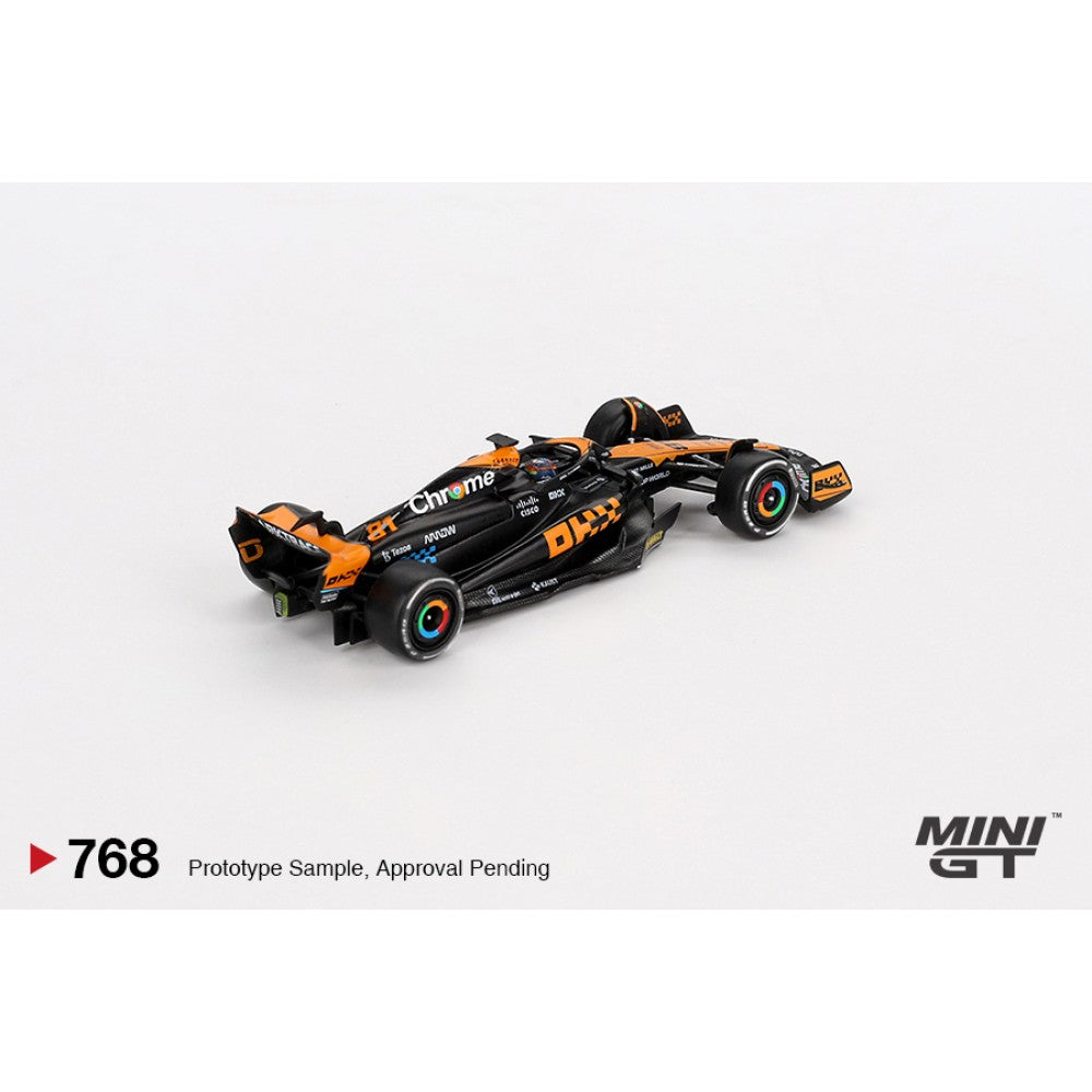 McLaren MCL60 No.81 Oscar Piastri 2023 F1 Japanese GP 3rd Place 1:64 Mini GT Model Car (MGT00768-L)