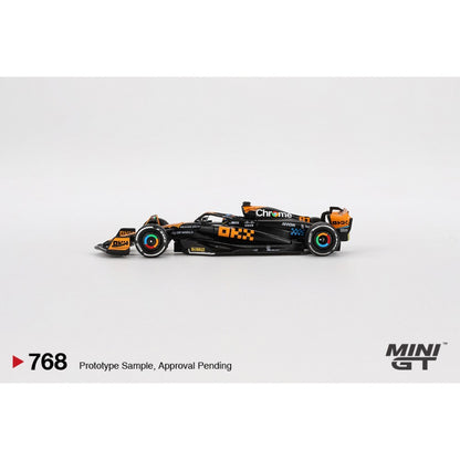 McLaren MCL60 No.81 Oscar Piastri 2023 F1 Japanese GP 3rd Place 1:64 Mini GT Model Car (MGT00768-L)