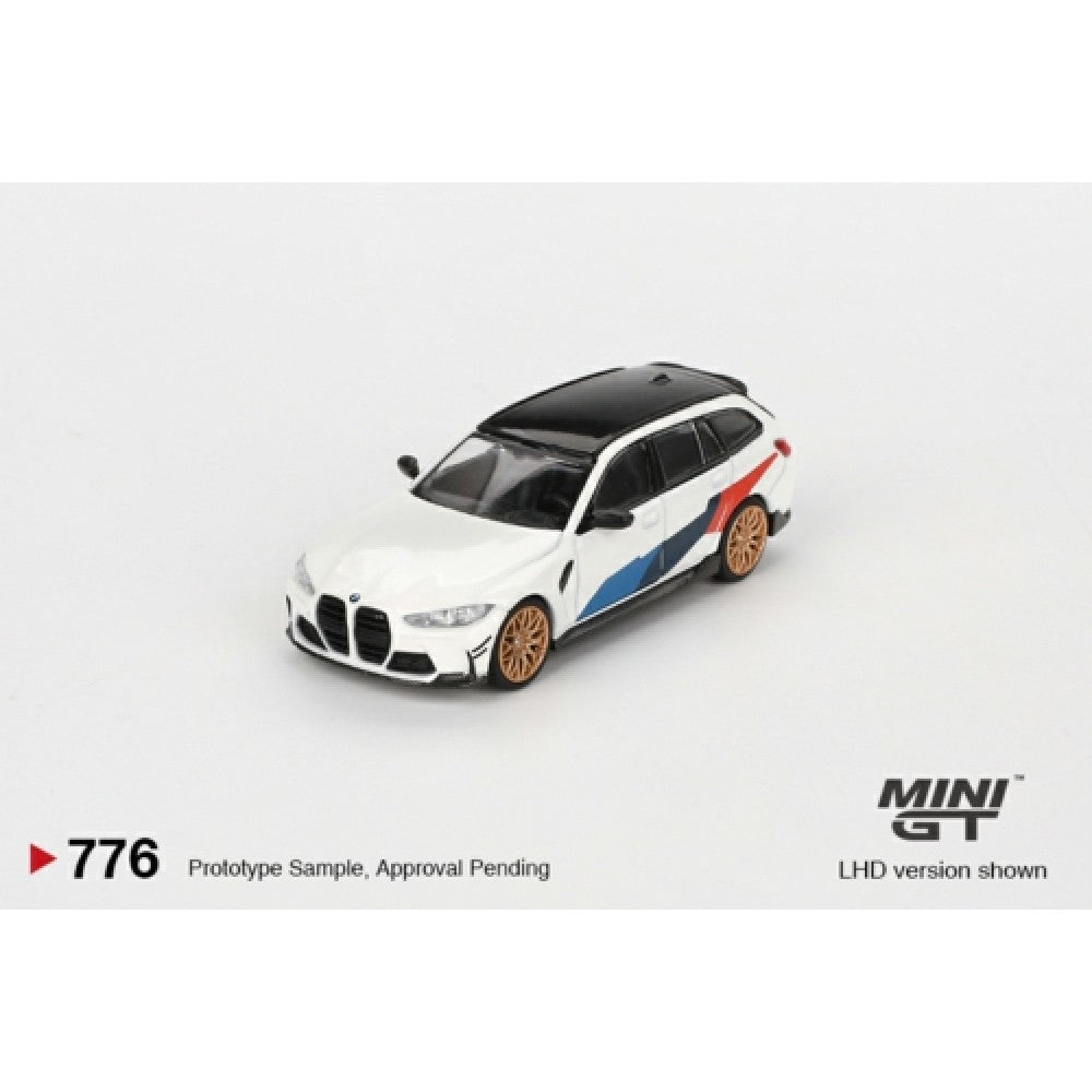 1/64 MINI GT MGT00776-R BMW M3 M PERFORMANCE TOURING ALPINE WHITE (RHD)