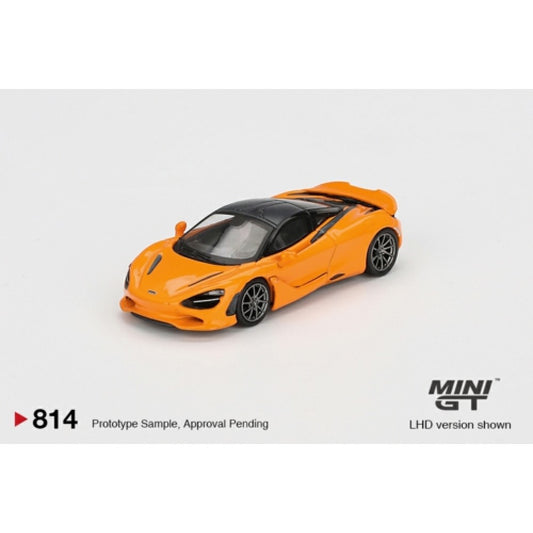 1/64 MINI GT MGT00814-R MCLAREN 750S MCLAREN ORANGE (RHD)