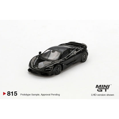 McLaren 750S Saros Gray (LHD) Blister Packaging 1:64 Mini GT Model Car (MGT00815-BL)