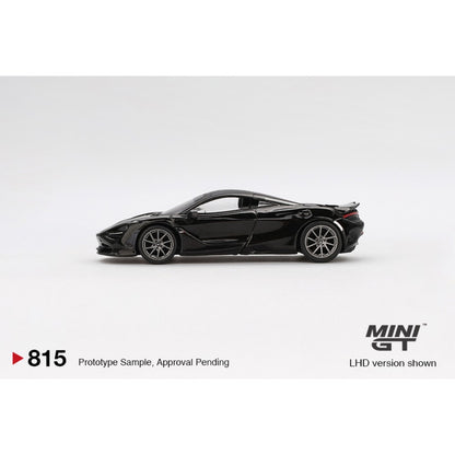 McLaren 750S Saros Gray (LHD) 1:64 Mini GT Model Car (MGT00815-L)