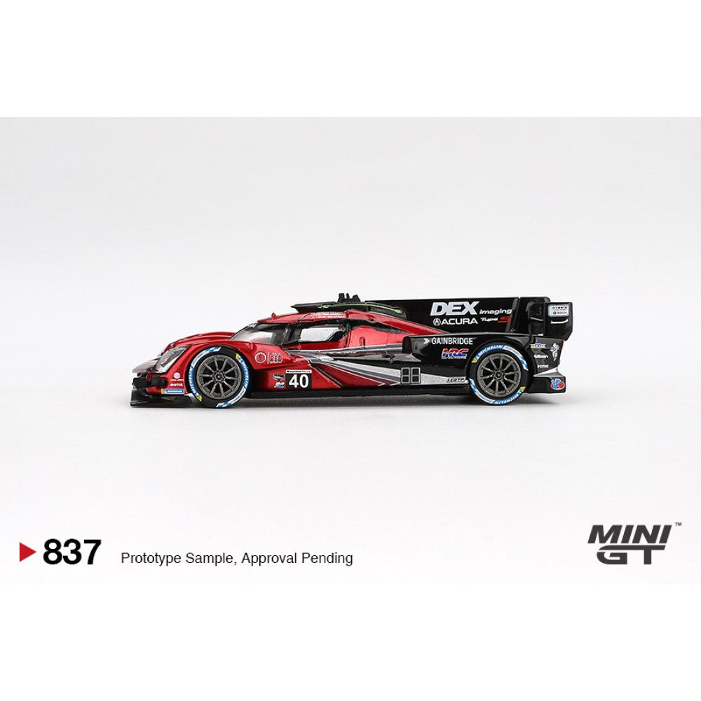 Acura ARX-06 GTP No.40 Wayne Taylor Racing with Andretti 2024 IMSA Sebring 12Hrs Winner (LHD) 1:64 Mini GT Model Car (MGT00837-L)