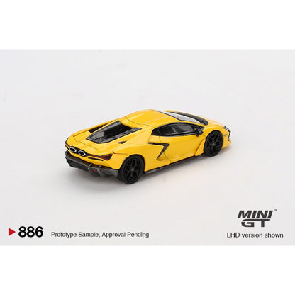 Lamborghini Revuelto Giallo (LHD) 1:64 Mini GT Model Car (MGT00886-L)