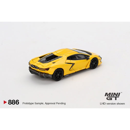 Lamborghini Revuelto Giallo (RHD) 1:64 Mini GT Model Car (MGT00886-R)