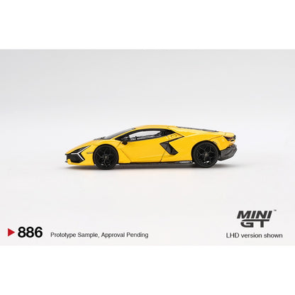 Lamborghini Revuelto Giallo (LHD) 1:64 Mini GT Model Car (MGT00886-L)