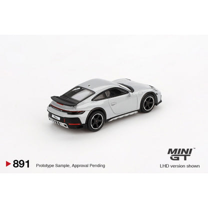 Porsche 911 Dakar Ice Grey Metallic (LHD) 1:64 Mini GT (MGT00891-L)