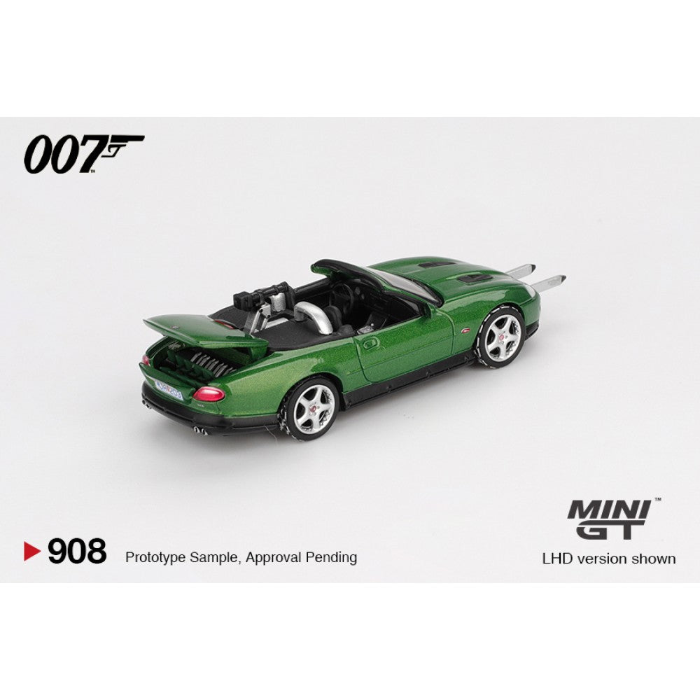 Jaguar Xkr James Bond Die Another Day (LHD) English Blister Packaging 1:64 Mini GT Model Car (MGT00908-007E)