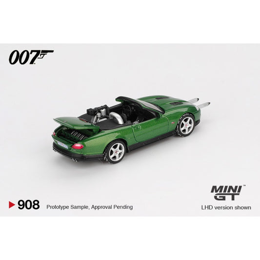 Jaguar Xkr James Bond Die Another Day (LHD) English Blister Packaging 1:64 Mini GT Model Car (MGT00908-007E)