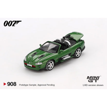 Jaguar Xkr James Bond Die Another Day (LHD) English Blister Packaging 1:64 Mini GT Model Car (MGT00908-007E)