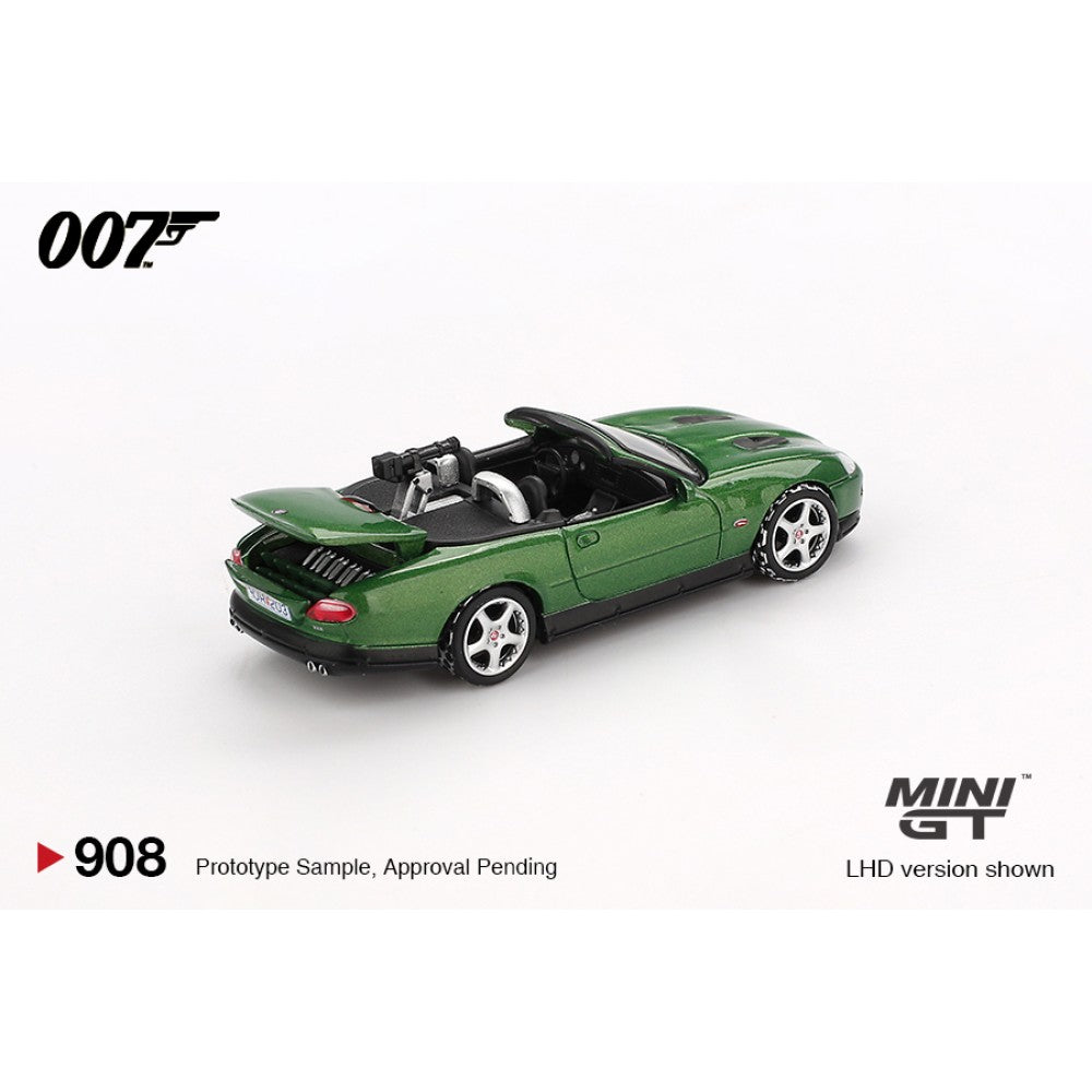 Jaguar Xkr James Bond Die Another Day (LHD) English Blister Packaging 1:64 Mini GT Model Car (MGT00908-007E)