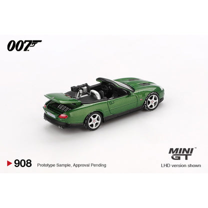 Jaguar Xkr James Bond Die Another Day (LHD) English Blister Packaging 1:64 Mini GT Model Car (MGT00908-007E)