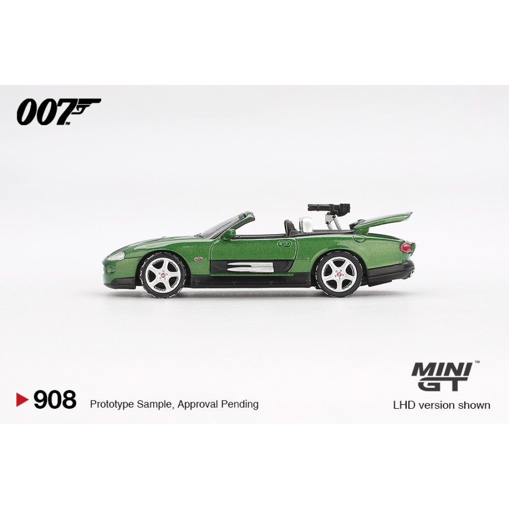 Jaguar Xkr James Bond Die Another Day (LHD) English Blister Packaging 1:64 Mini GT Model Car (MGT00908-007E)