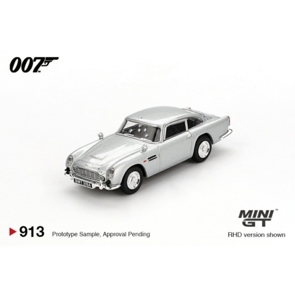 Pre-Order - 1:64 MINI GT Aston Martin DB5 Skyfall (RHD) Japanese Blister Packaging MGT00913-007J Stocks Due Mar / Apr 2026