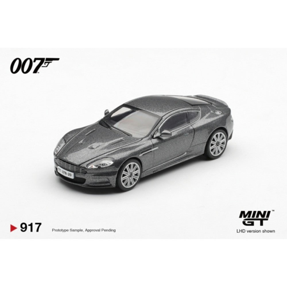 Pre-Order – Aston Martin DBS Casino Royale (LHD) Japanese Blister Packaging 1:64 Mini GT Model Car (MGT00917-007J) Stocks Due Mar / Apr 2027
