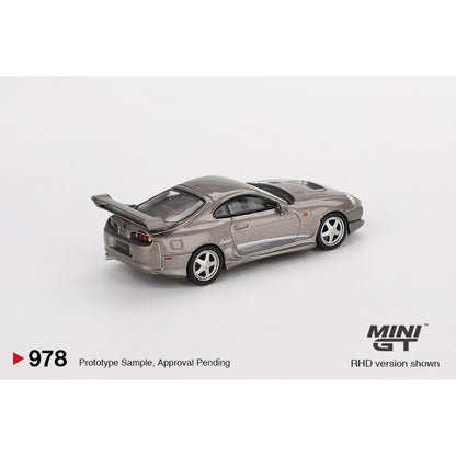 Toyota Supra VeilSide Combat V-Ii Combat Grey (LHD) Blister Packaging 1:64 Mini GT (MGT00978-BL)