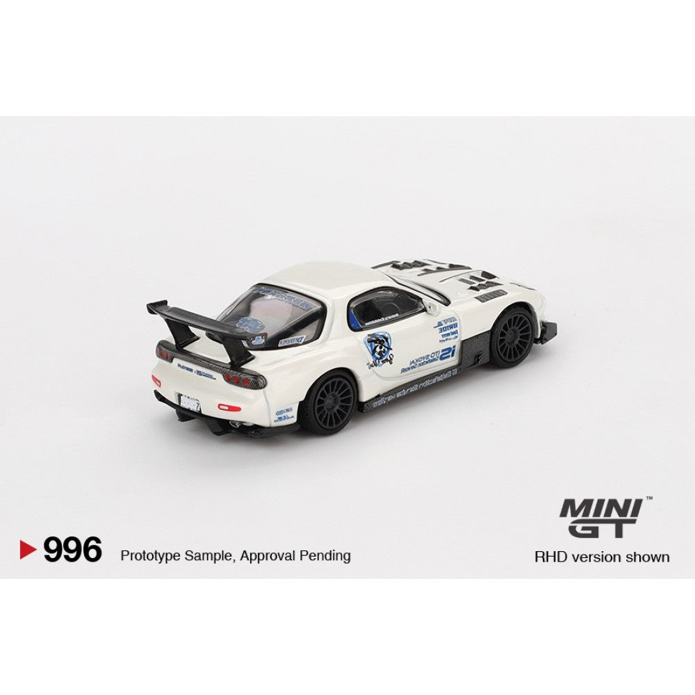 Mazda RX-7 (FD3S) Itosyoukai Rei-Gouki with RE Amemiya (RHD) Blister Packaging 1:64 Mini GT Model Car (MGT00996-BL)