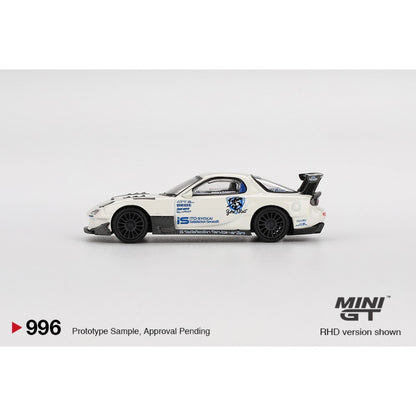Mazda RX-7 (FD3S) Itosyoukai Rei-Gouki with RE Amemiya (RHD) Blister Packaging 1:64 Mini GT Model Car (MGT00996-BL)