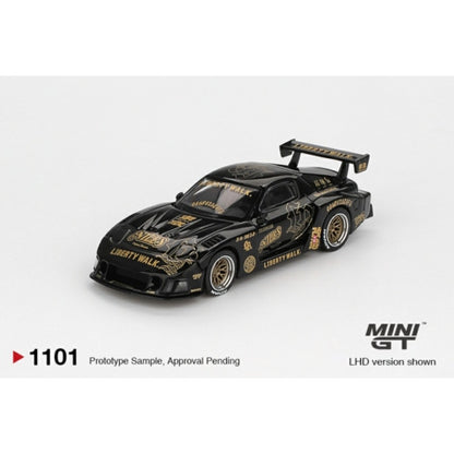 Mazda RX-7 LB-Super Silhouette Fd-Niles (LHD) Blister Packaging 1:64 Mini GT Model Car (MGT01101-BL)