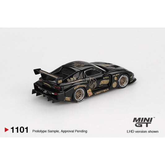 Mazda RX-7 LB-Super Silhouette Fd-Niles (LHD) Blister Packaging 1:64 Mini GT Model Car (MGT01101-BL)