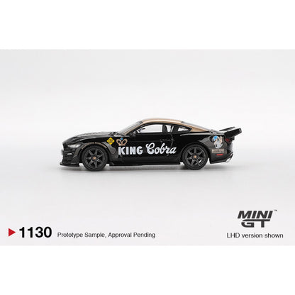 Shelby GT500 Dragon Snake Concept Black/Gold (LHD) 1:64 Mini GT Model Car (MGT01130-L)