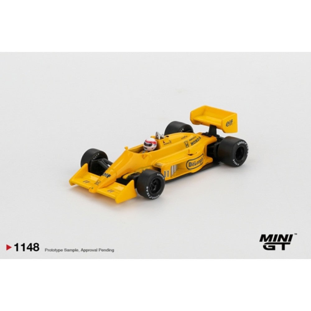 Pre-Order - 1:64 MINI GT Lotus 99T No.11 Satoru Nakajima 1987 Monaco Grand Prix MGT01148-L Stocks Due Apr / May 2026