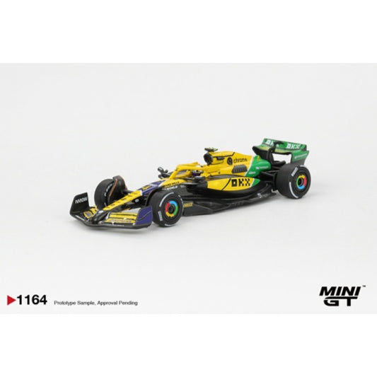 Pre-Order – McLaren MCL38 No.4 Lando Norris 2024 F1 Monaco GP MGT01164-L Stocks Due Jul / Aug 2026 1:64 Mini GT Diecast Model Stocks Due Jul / Aug 2026